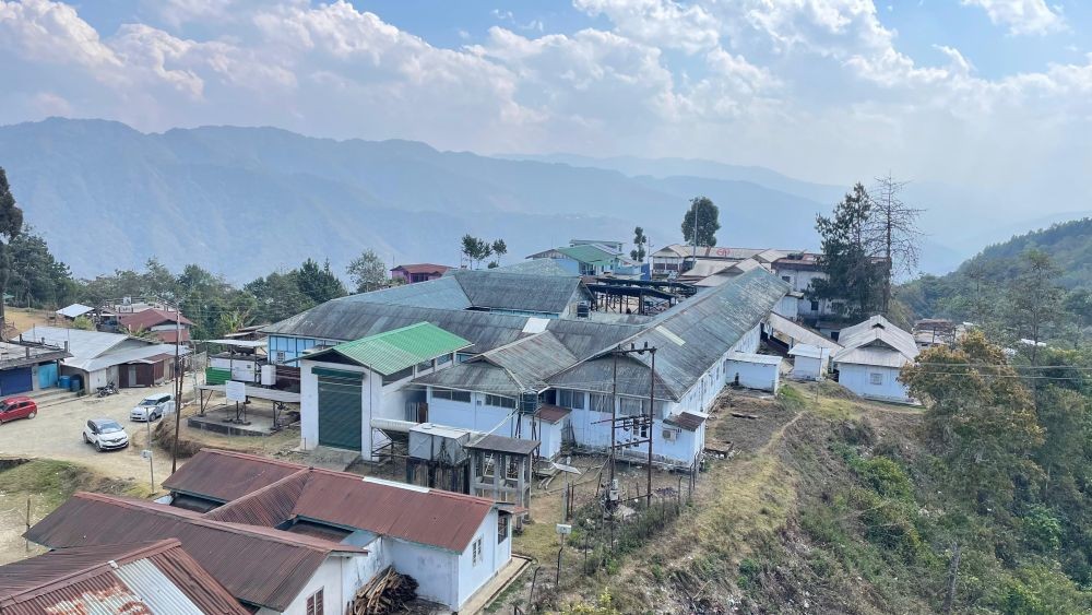 View of the Hezukhu Memorial District Hospital. (Morung Photo)